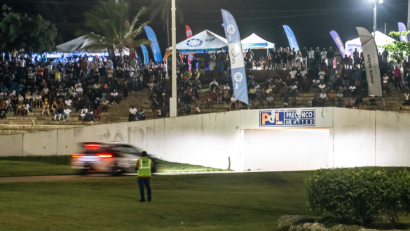 Floodlit Stages At Bushy Park To Start Rally Barbados Barbados Today