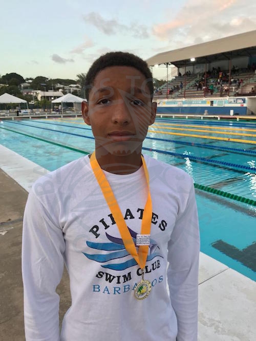 Christopher Pollard has won three gold medals.