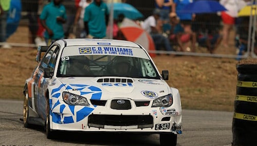 Dane Skeete and Tyler Mayhew were happy with their pace, and their third-place finish.