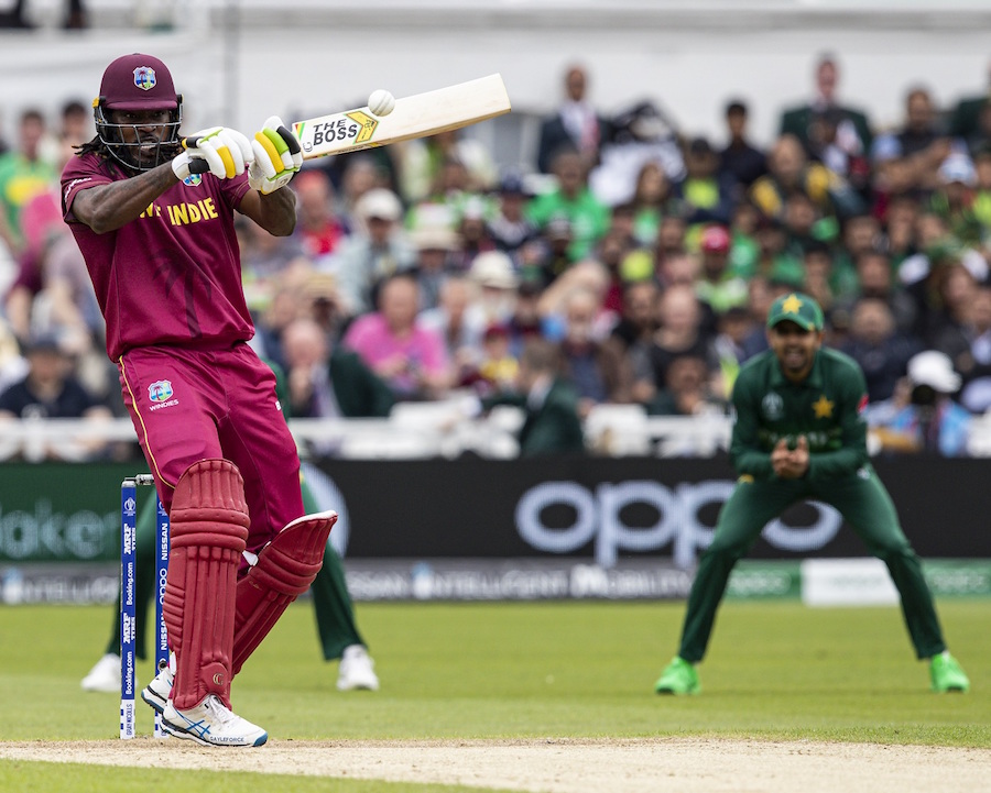 After West Indies’ attack on Pakistan with the ball, opener Chris Gayle attacked them with the bat.