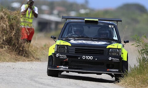 Roger Mayers and Sean Corbin finished fifth overall and were top two-wheel drive team.