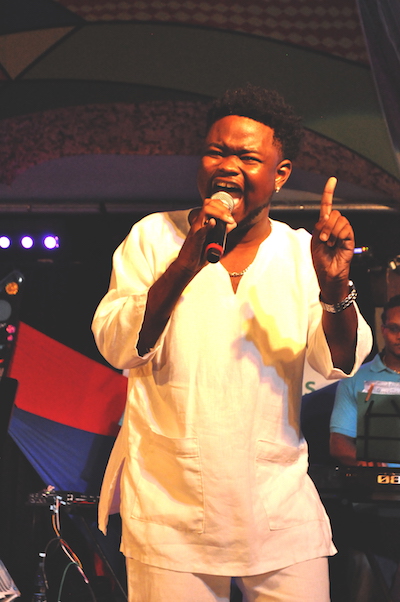 J'Slo as he performed Elephant In The Room.