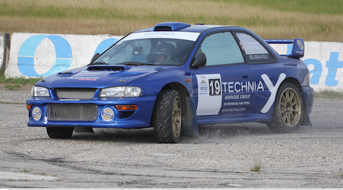 Roger Duckworth and Mark Broomfield finished second in their Impreza WRC S6. (RR)