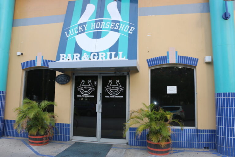 City Centre Lucky Horseshoe closed Barbados Today