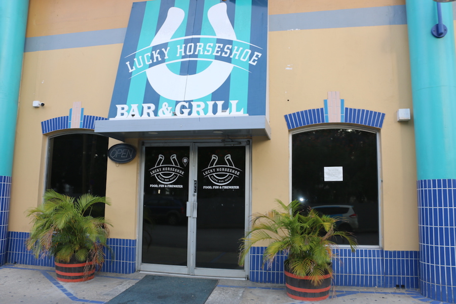 City Centre Lucky Horseshoe closed Barbados Today