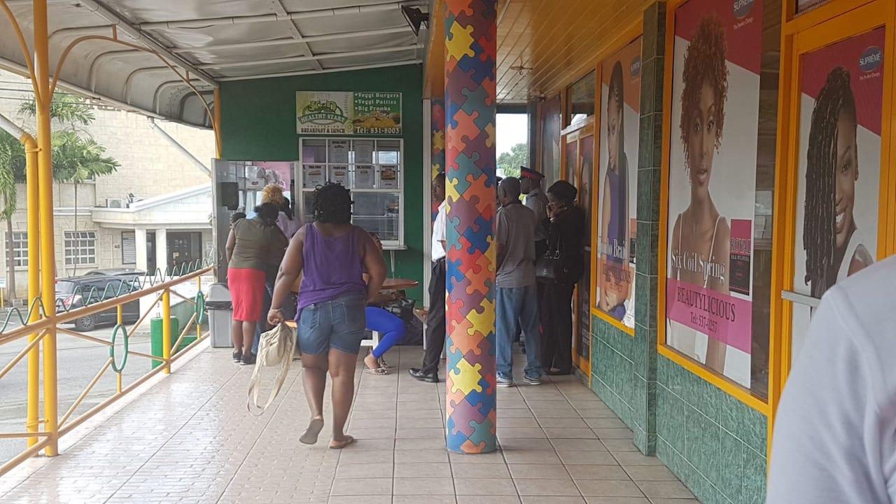 Sudden death at One Accord Plaza Barbados Today