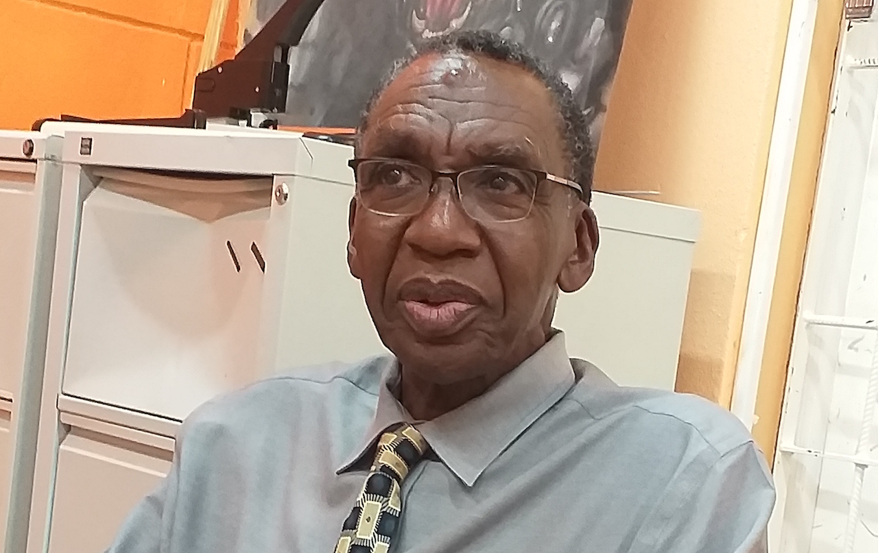 Principal of the Government Industrial School Erwin Leacock