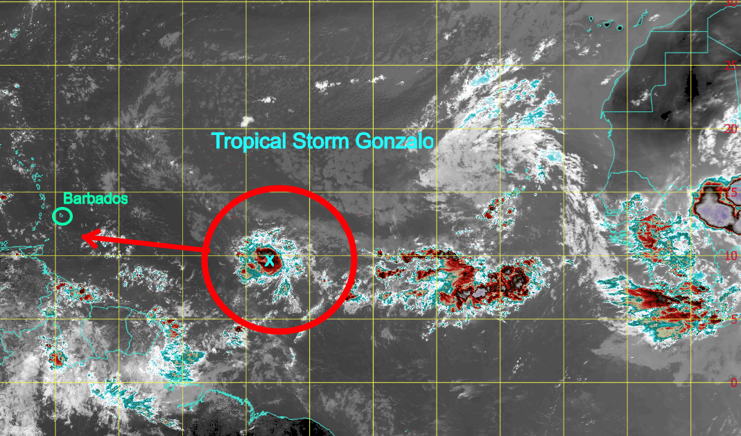 Harm Destruction Laundry Barbados Weather Satellite Radar Uctsc Org