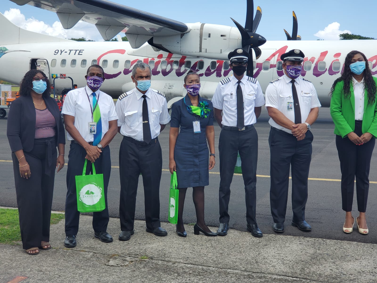 Caribbean Airlines launches service between Barbados and Dominica -  Barbados Today