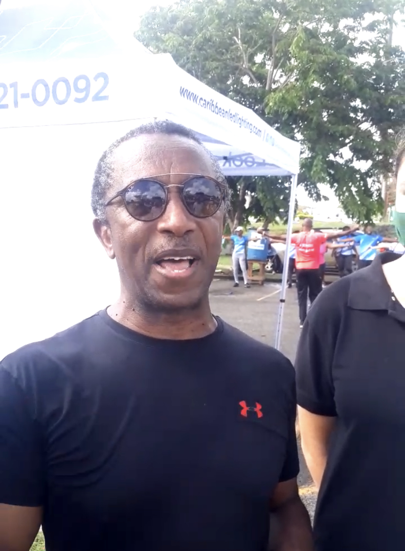 MP encourages Barbadians to 'Walk the Walk' Barbados Today