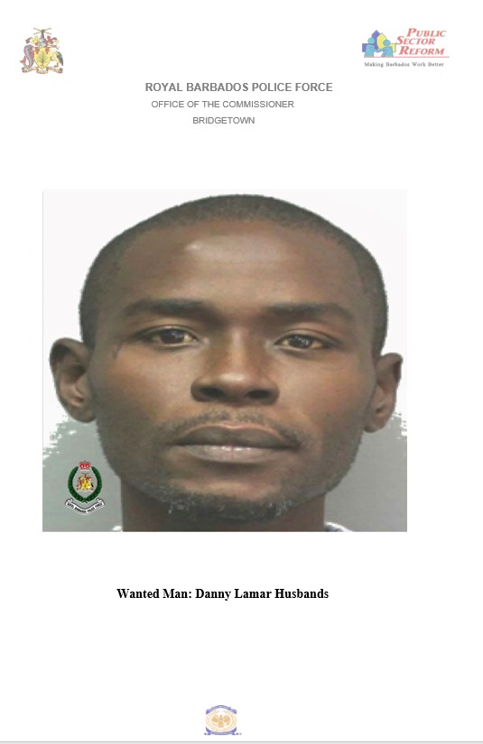 Wanted Danny Lamar Husbands Barbados Today