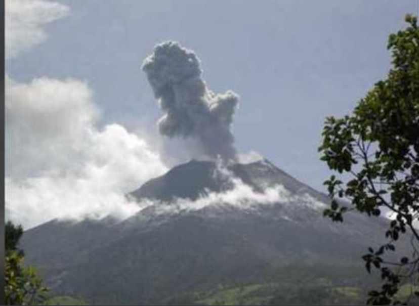 Volcanic Activity Recorded At La Soufriere St Vincent Barbados Today