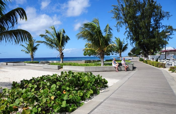 Czmu Undertaking Work On Richard Haynes Boardwalk Barbados Today