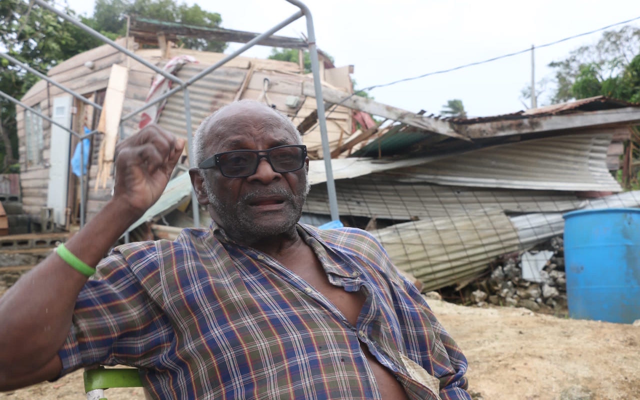 Elderly man recounts escape from house before it collapsed - Barbados Today