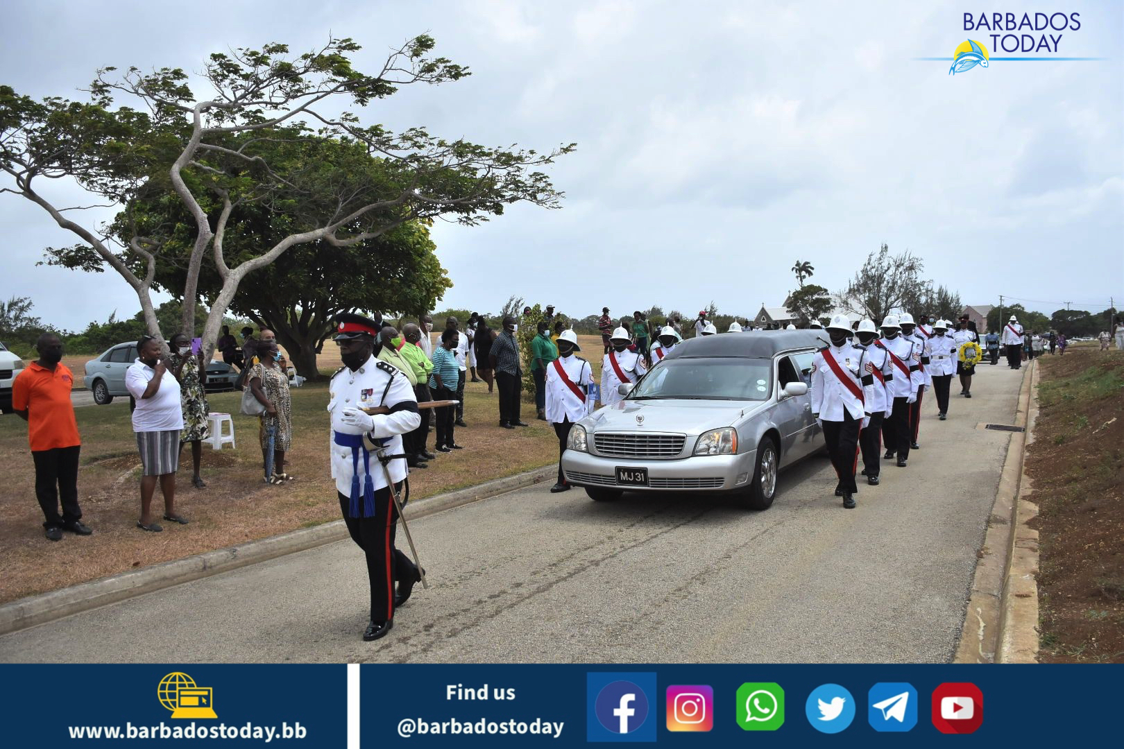 LIVE UPDATES: Funeral of Newton Lewis, Station Sergeant (Acting