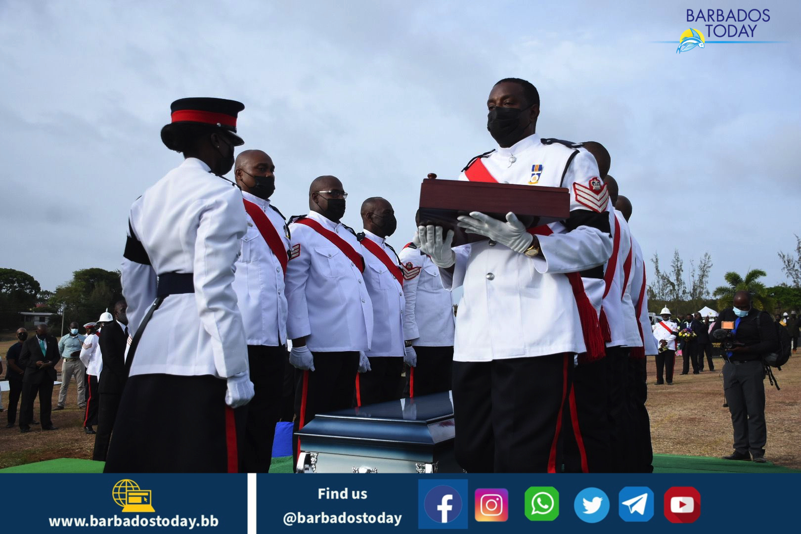 LIVE UPDATES: Funeral of Newton Lewis, Station Sergeant (Acting