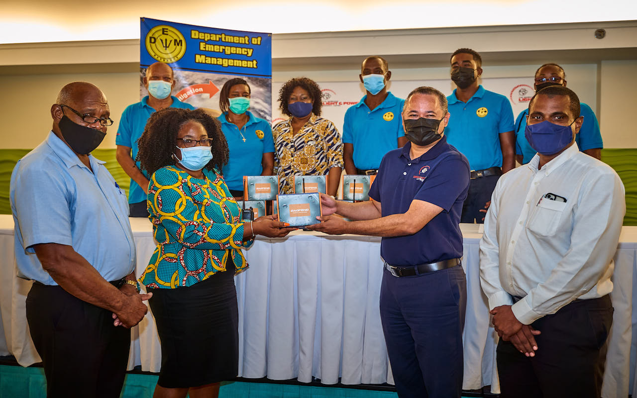 BL&P donates to fill DEM communications void - Barbados Today