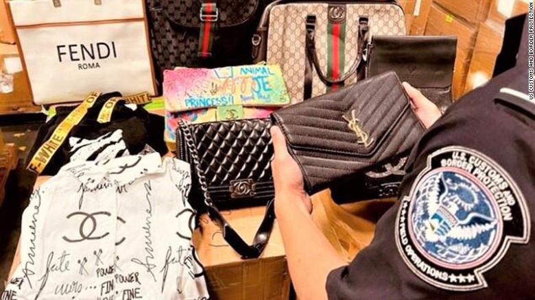 kobber arkiv gå WORLD: CBP seizes $30 million shipment of fake handbags and clothing ahead  of holidays in US - Barbados Today