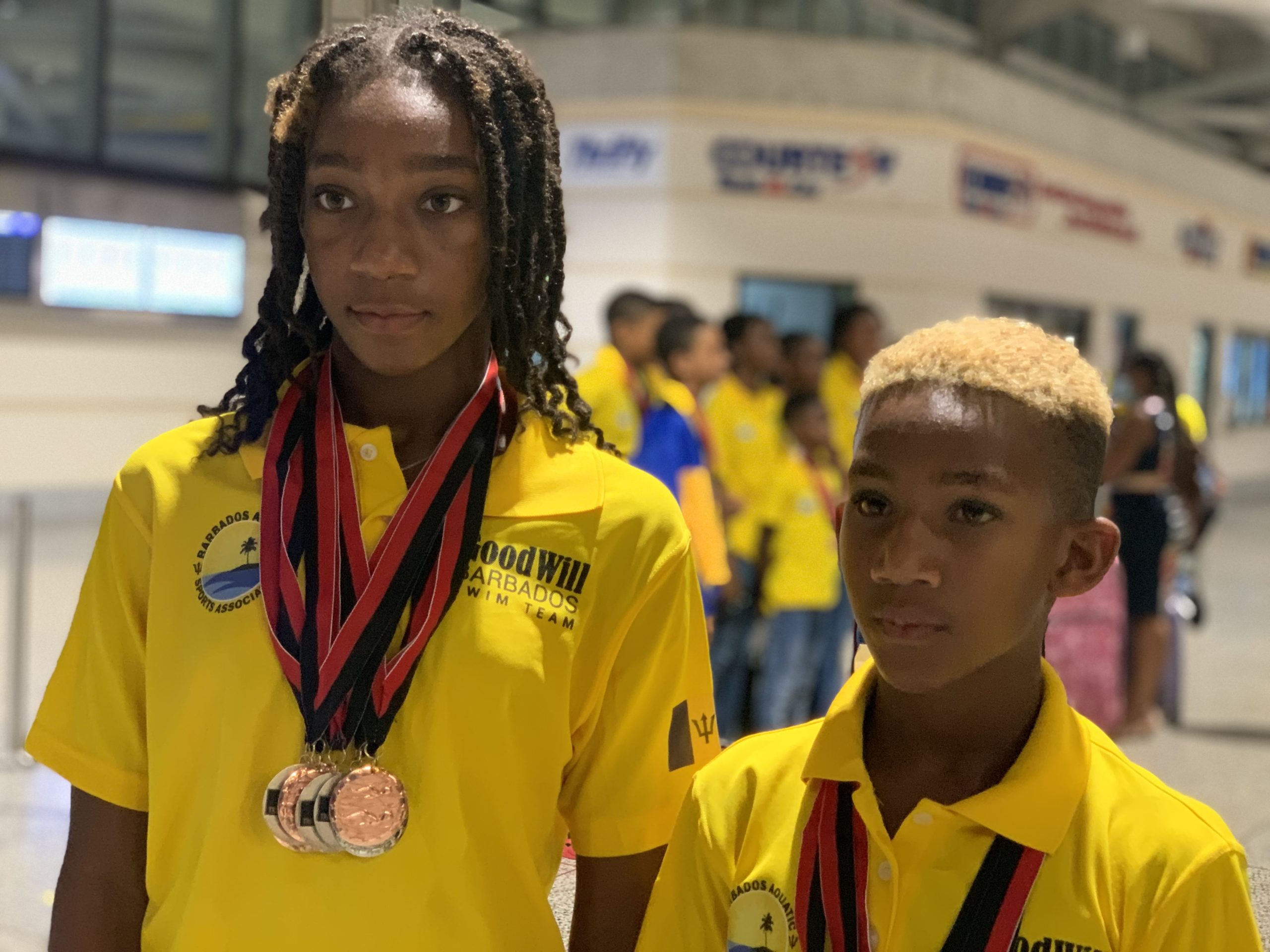 Barbadians perform impressively at swimming competition - Barbados Today