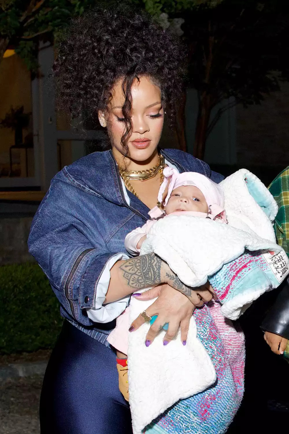 Rihanna and A$AP Rocky share first photos of baby son Riot Rose ...