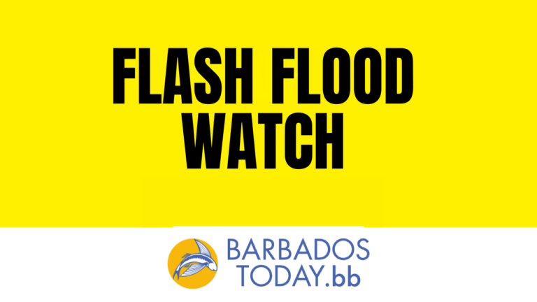 Flash flood watch in effect for Barbados