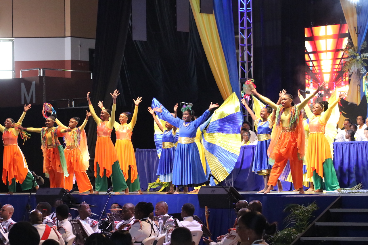 Seven-Year-Old Gerrad Norville's Angelic Performance Highlights National Independence Thanksgiving Service at Sir Garfield Sobers Complex