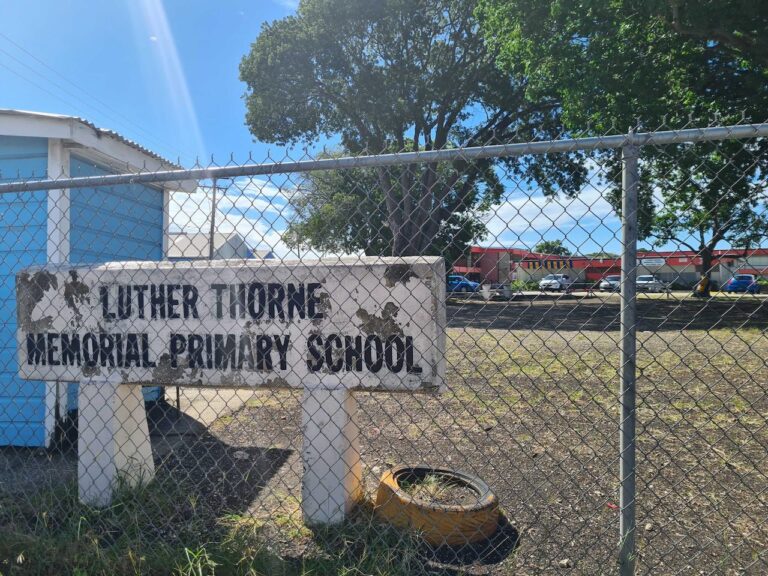 Luther Thorne Memorial Primary School closed for the remainder of the week