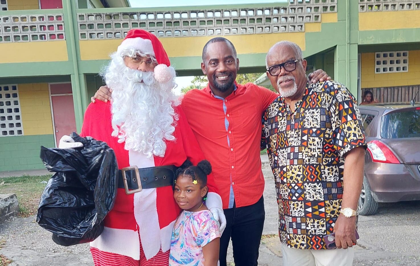 Minister of Elder Affairs Kirk Humphrey Hosts Festive Christmas Party for Constituents at Graydon Sealy School