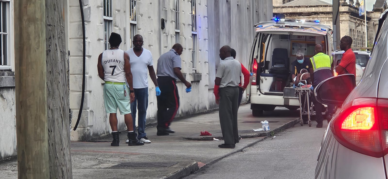 Police Investigate Stabbing Incident in Swan Street, Bridgetown; One Man Injured