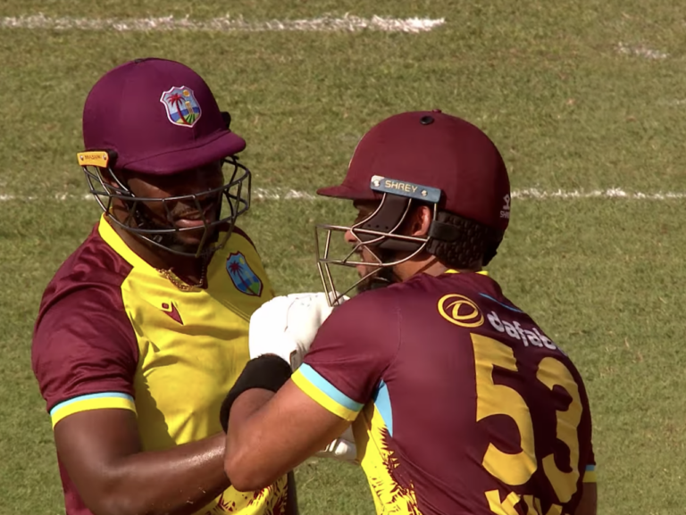 Windies score 10-run victory against England