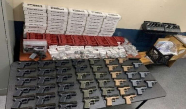 American man jailed for allegedly trafficking over 100 ‘ghost guns’ to Dominican Republic