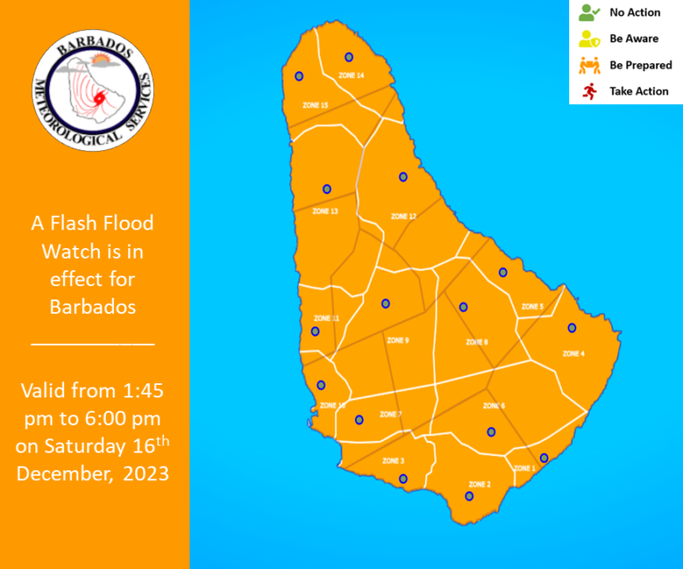 Flash flood warning downgraded to flood watch