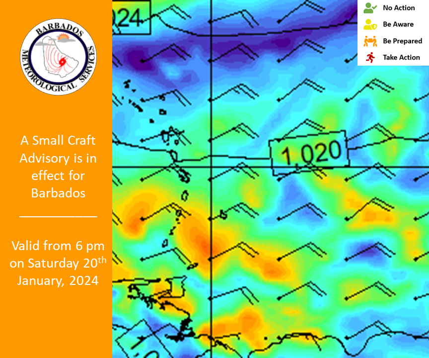 Barbados Issues Small Craft Advisory Due to Weather Conditions: Be Prepared for Hazards in Open Waters