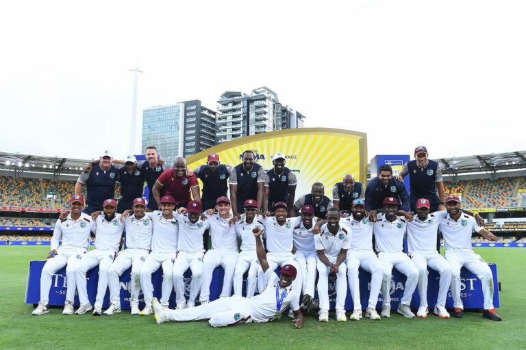 Historic test win: West Indies beat Australia by eight runs