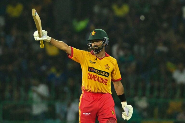 Raza helps Zimbabwe knock 143 in Sri Lanka T20