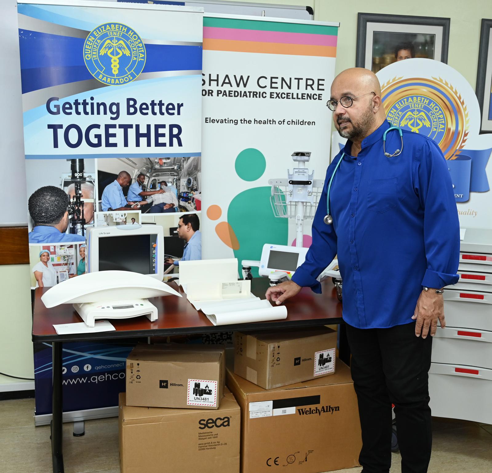 Shaw Centre for Paediatric Excellence Donates $170k Worth of Equipment to Queen Elizabeth Hospital | News Update