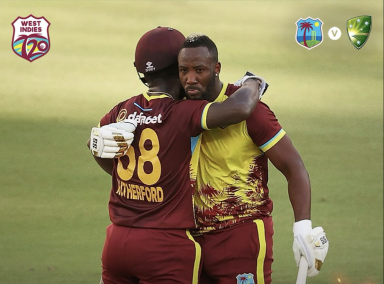 Russell and Rutherford earn West Indies 37-run consolation win against Australia