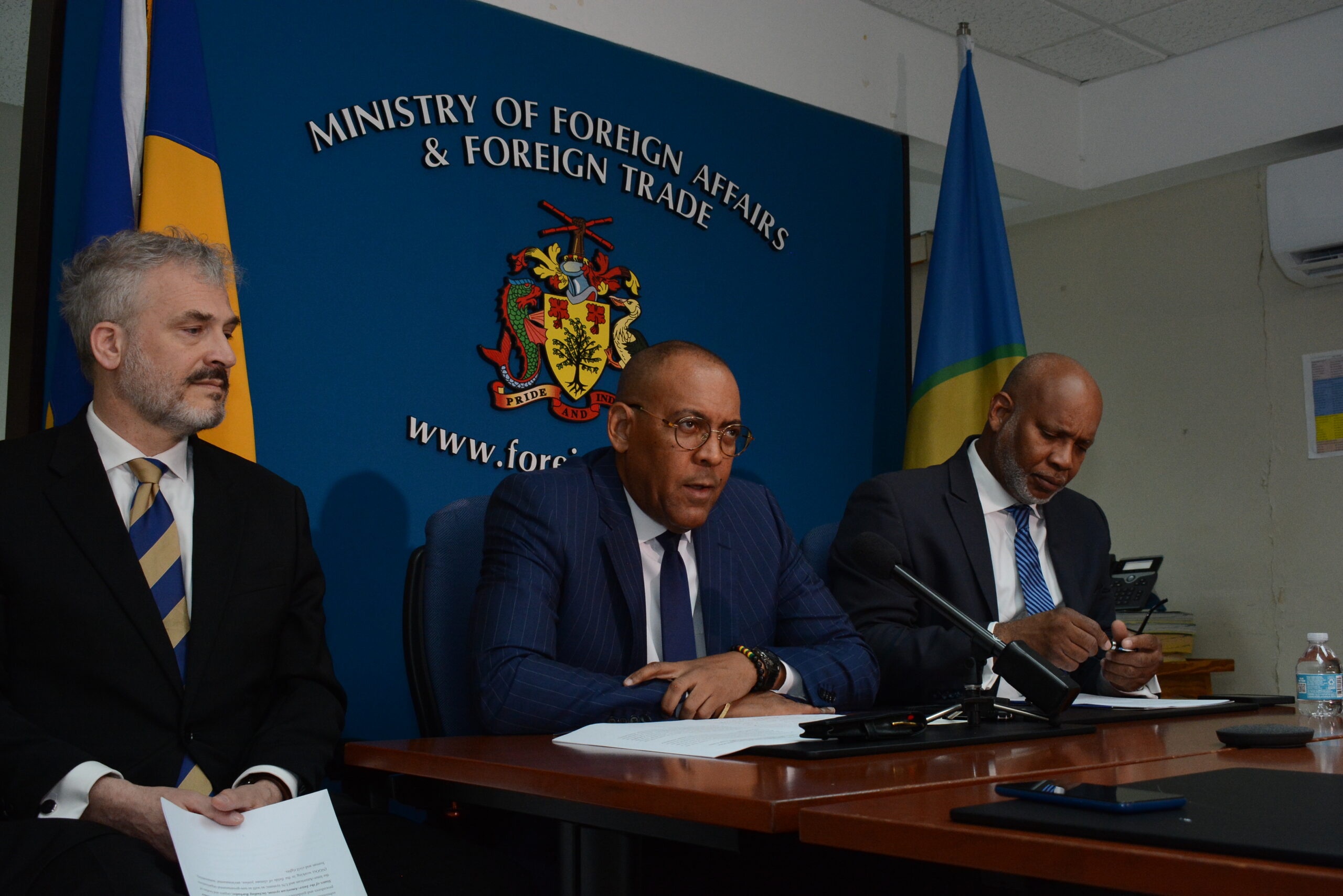 Barbados to Recognize Palestine as a State While Maintaining Relationship with Israel, Foreign Minister Symmonds Announces