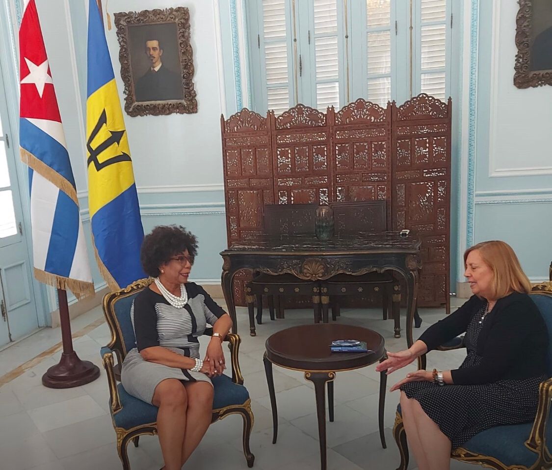 Barbados Ambassador to Cuba Presents Credentials to Deputy Foreign Minister, Discusses Bilateral Cooperation