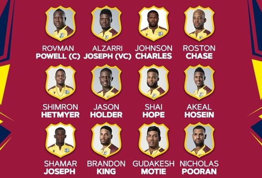 West Indies Announce 15-Member Squad for ICC Men’s T20 World Cup 2024, Featuring Exciting Debutants and Notable Returns
