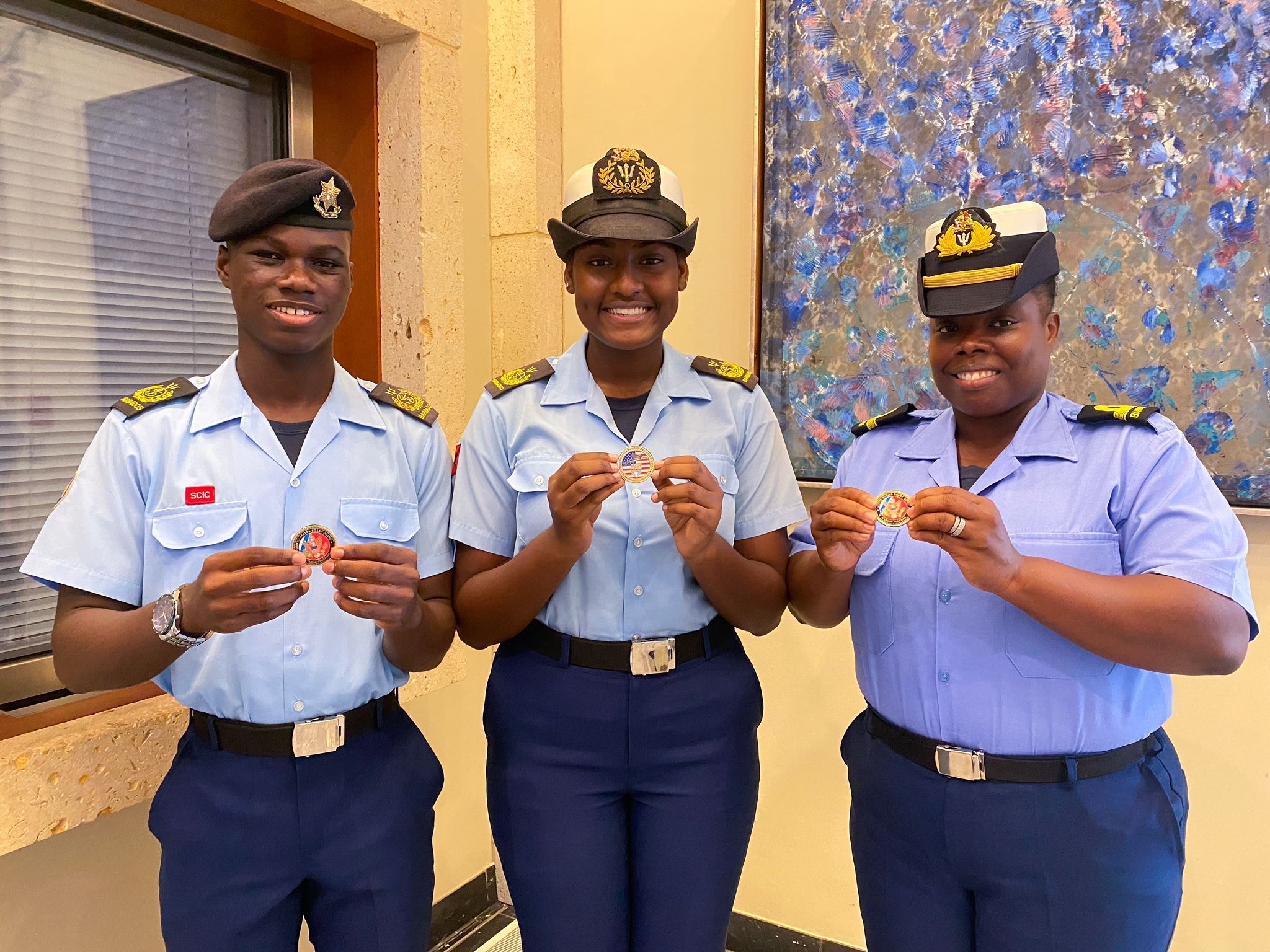 Barbados Defence Force Cadets Selected for US Coast Guard Leadership Academy