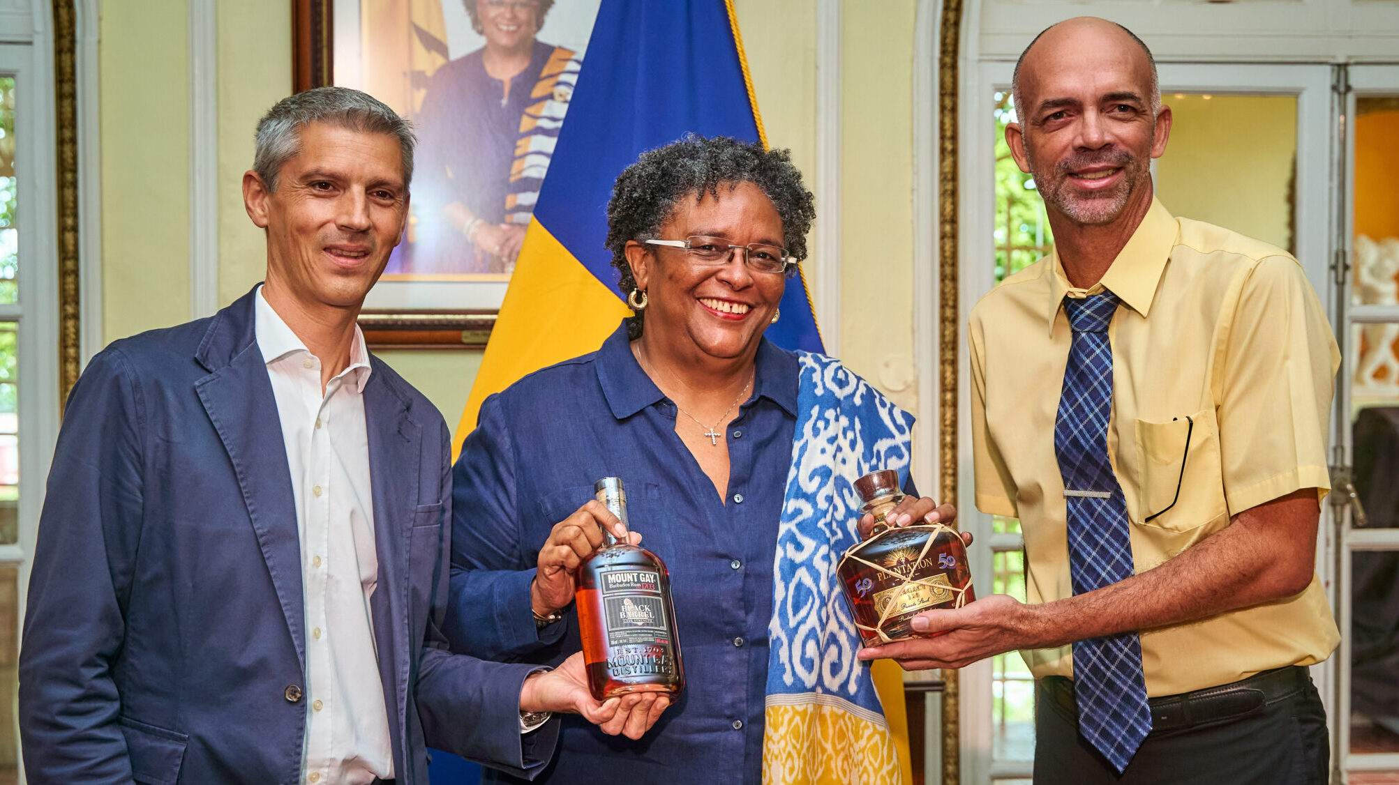 Prime Minister Mia Mottley Praises Caribbean Rum Industry for Regional Cooperation and Economic Impact