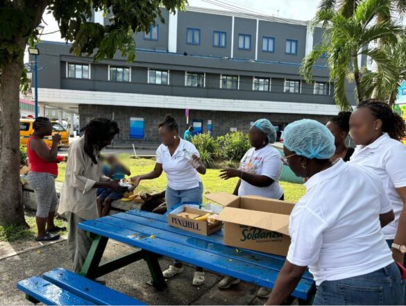 SI Barbados feeds the homeless for its Day of Action - Barbados Today