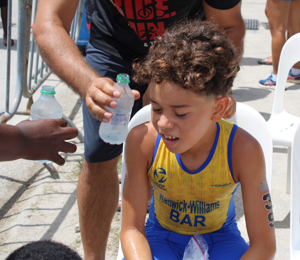 Barbados' Yele Renwick-Williams Claims Gold in 11-12 Age Group at Barbados 2024 CARIFTA Triathlon Championship