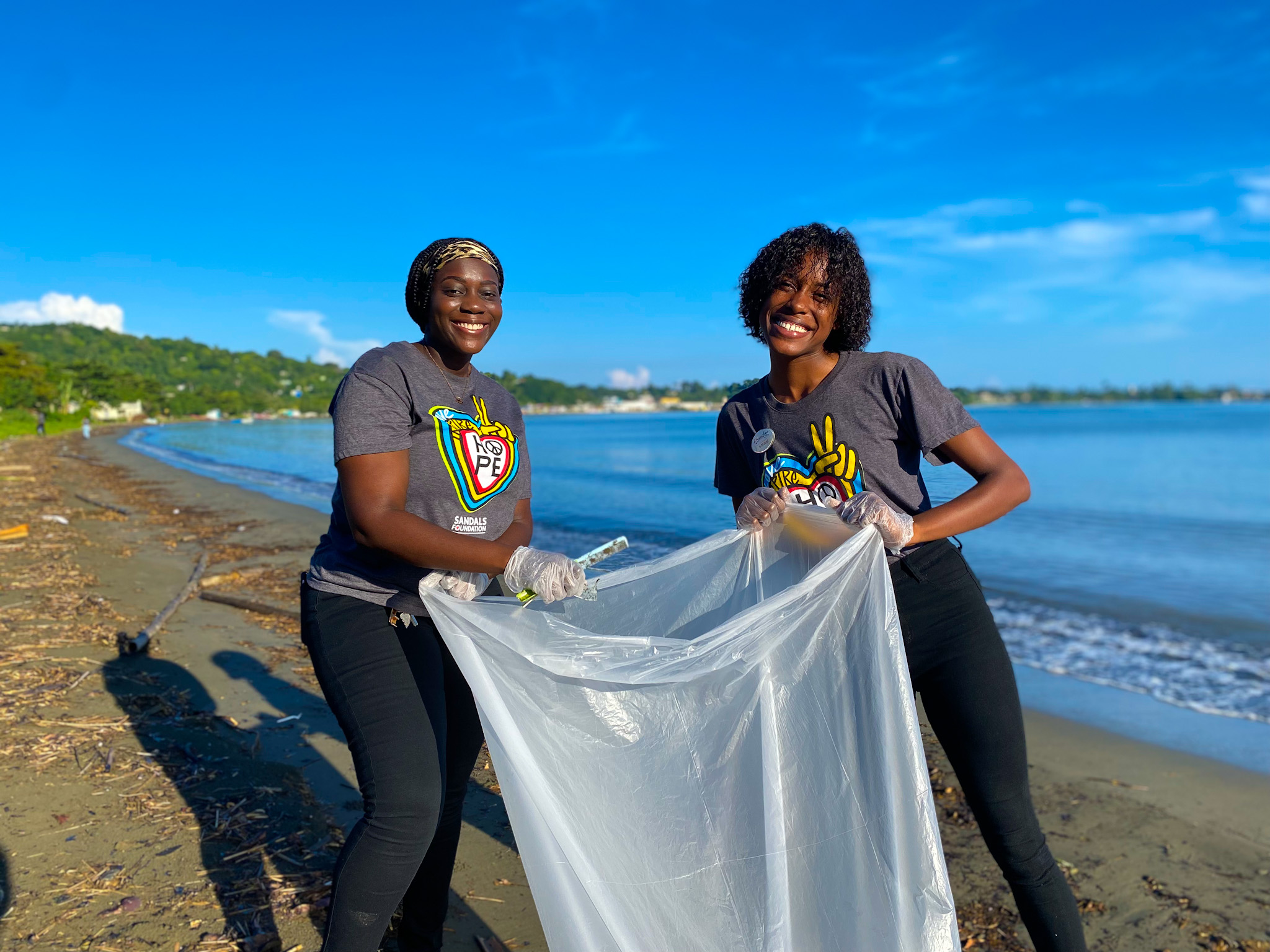 Sandals Foundation and interCaribbean Airways Lead Coastal Cleanup Initiative in Barbados with UWI and BTMI on International Coastal Cleanup Day