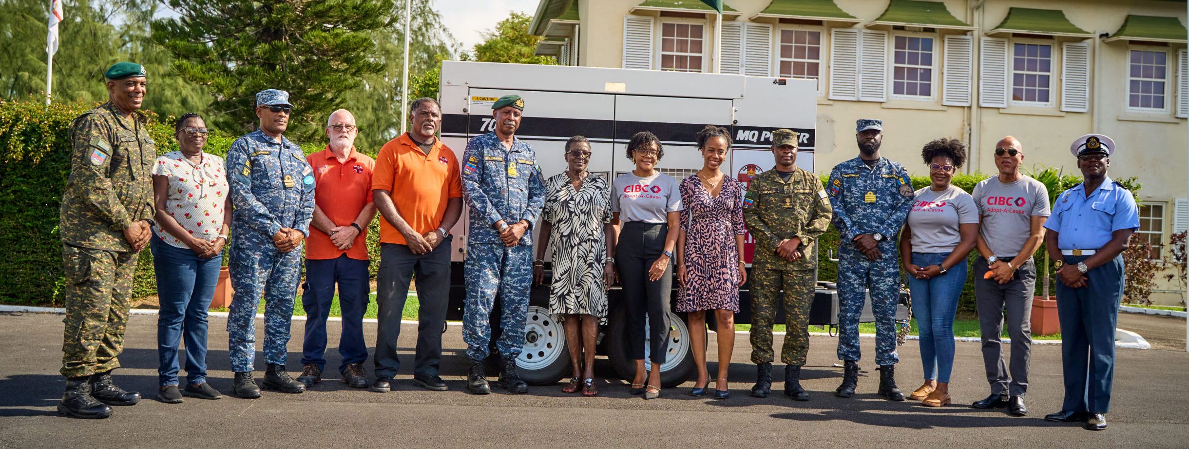 Barbados Defence Force Field Hospital Progressing Towards Type Two Certification, Receives Key Donation