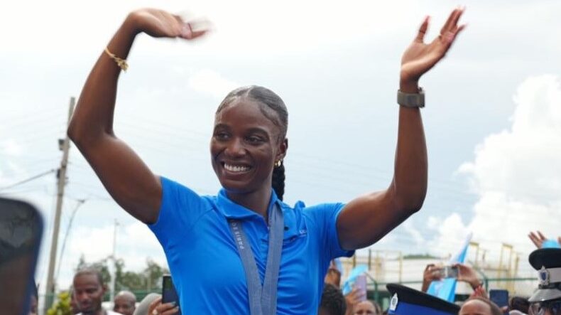 Julien Alfred Receives Rapturous Welcome in Saint Lucia After Olympic Victories