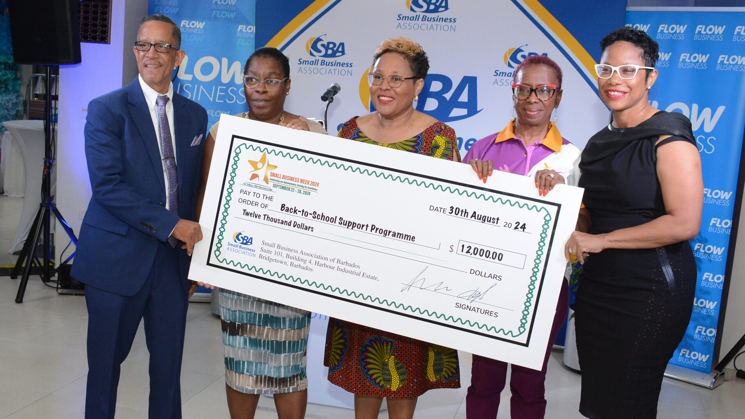 SBA Launches Back to School Support Programme with $12,000 Contribution | SBA Week Features Record Sponsors