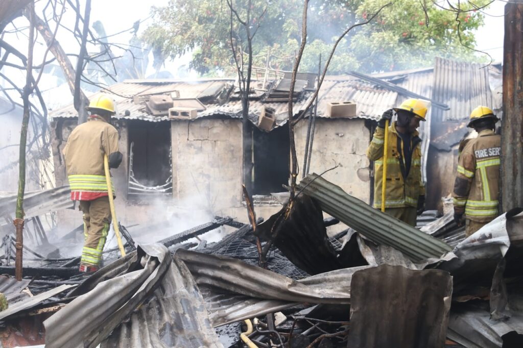 Two houses destroyed, others damaged in Pine fire