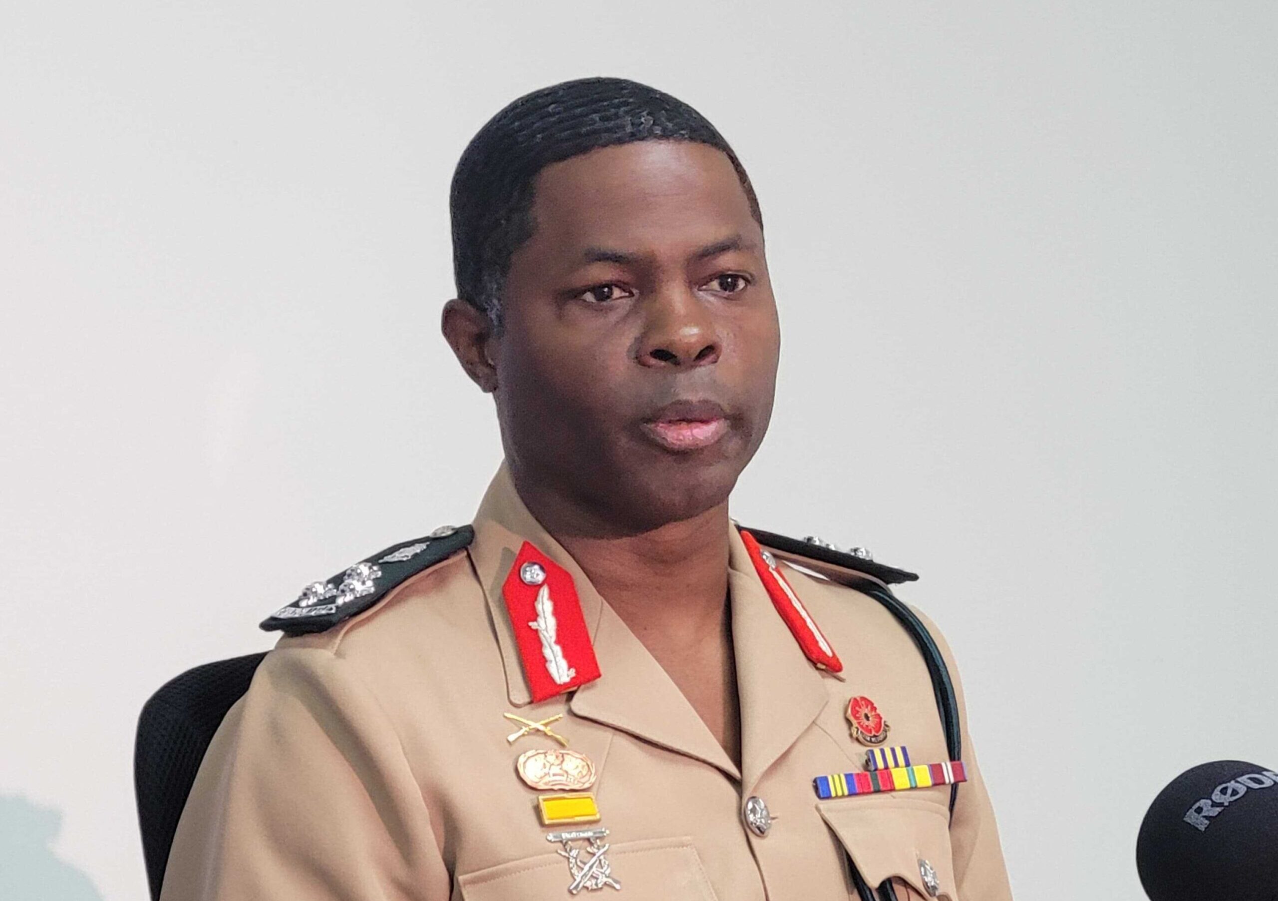 Barbados Defence Force Chief Commends Troops' Dedication to Remembrance Day Parade Despite Weather - Ceremony Highlights Sacrifice and Gratitude | Event Details and VIP Attendance